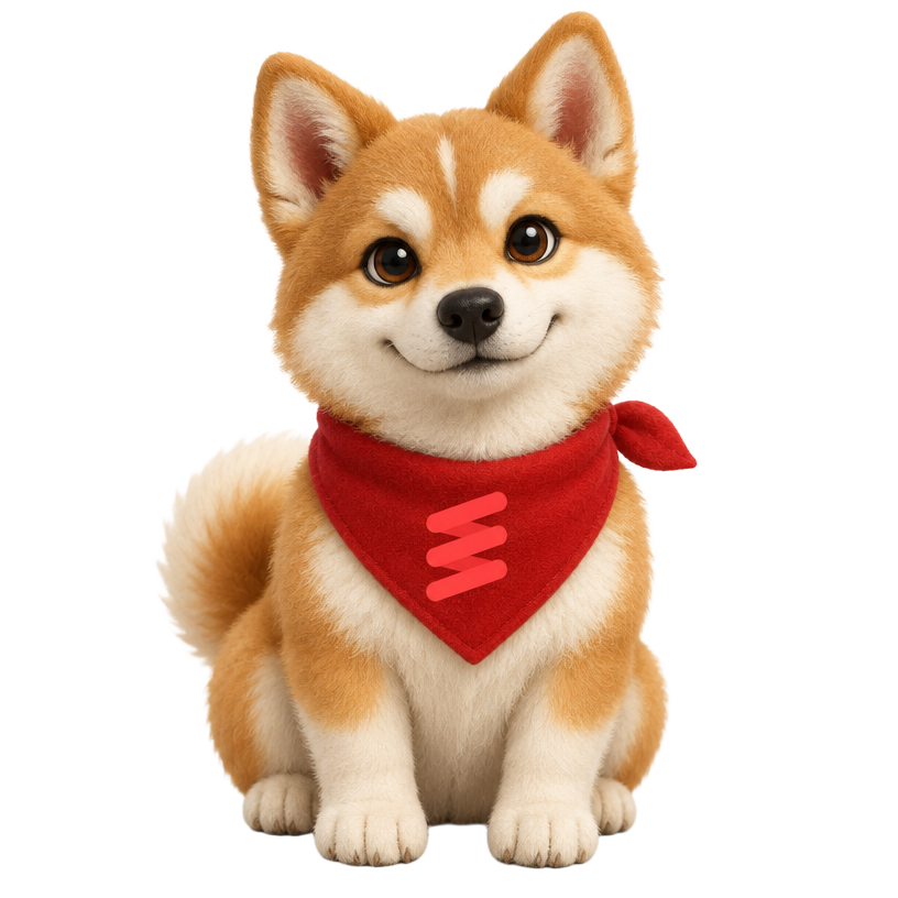 Jarvis, the Zigzag dog mascot